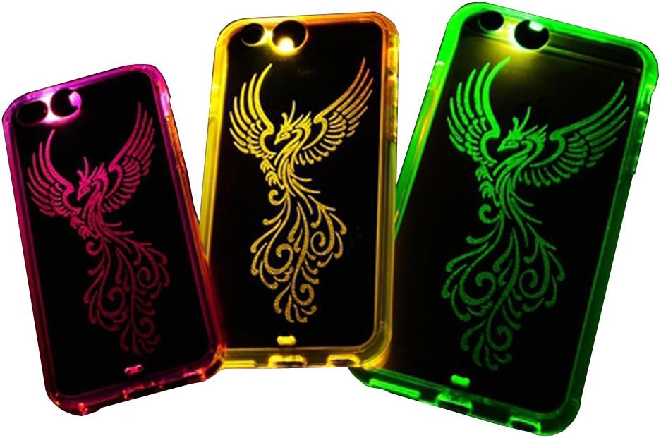 Iphone 6 6s Case,Incoming CALL FLASH,9 color led flash of calls,case cover for Iphone 6 6s (Phoenix 4.7 inch)