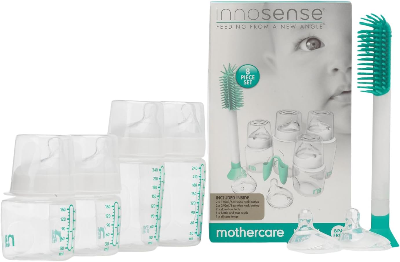 mothercare tommee tippee bottle set