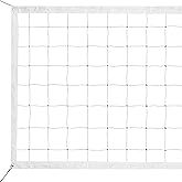 32x3ft Professional Heavy Duty Volleyball Net - Outdoor Volleyball Nets | RAINFLOW Volley Ball Net for Backyard ,Pool,Beach, Badminton/Pro Volleyballnets Set with Aircraft Steel Cable(Net Only)