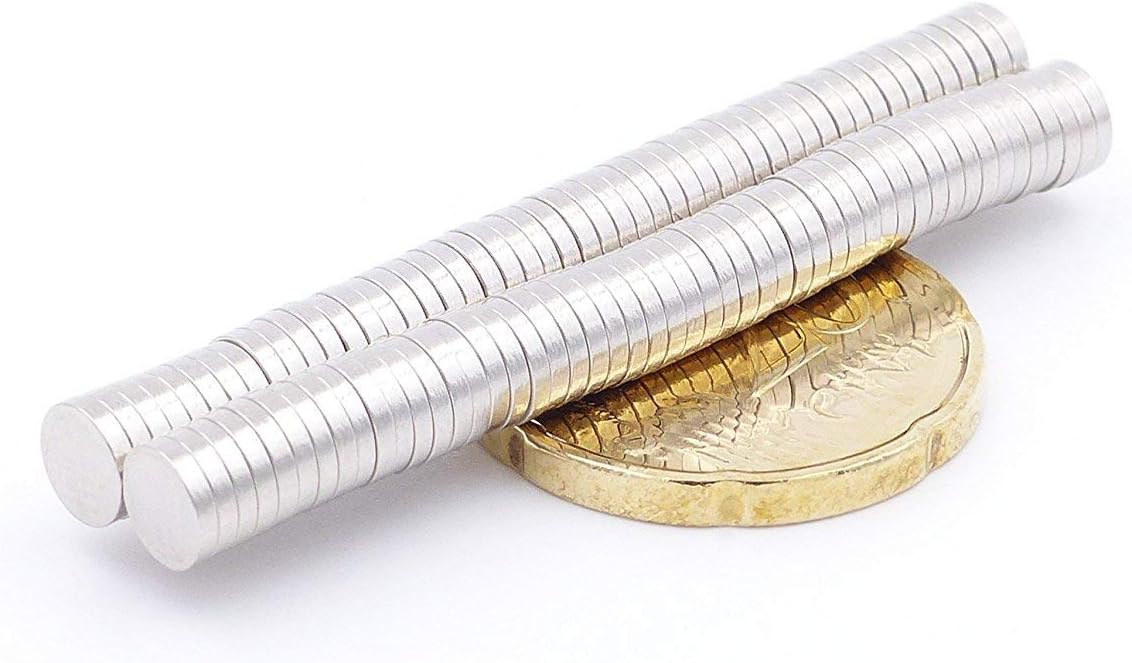 400 Mini Magneti Al Neodimio 3x1 Mm - Extra Forti Per Lavagne E Frigoriferi - Foto 6