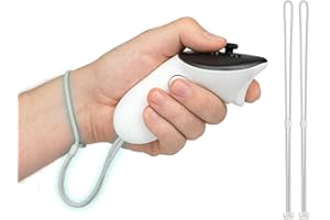 SOULWIT 1 Pair Upgraded Replacement Wrist Straps for Oculus Quest3/Quest 3, Durable & Adjustable Controller Hand Straps for Meta Quest3S/Quest 3S, Easy DIY Installation - White