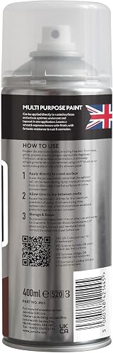 Jenolite Directorust Spray Paint Satin Espresso Brown 400ml Rust Metal view 7