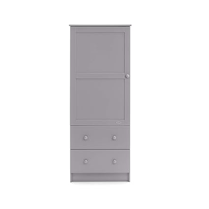 Obaby Single Wardrobe Warm Grey Amazon Co Uk Baby