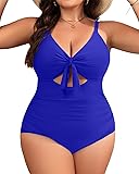 Aqua Eve Plus Size One Piece Swimsuit for Women
