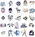 200 PCS Galaxy and Laptop Stickers for Car, Laptop, Skateboard, Luggage, Waterproof Vinyl Decals for Motorcycle, Bicycle, Bumper