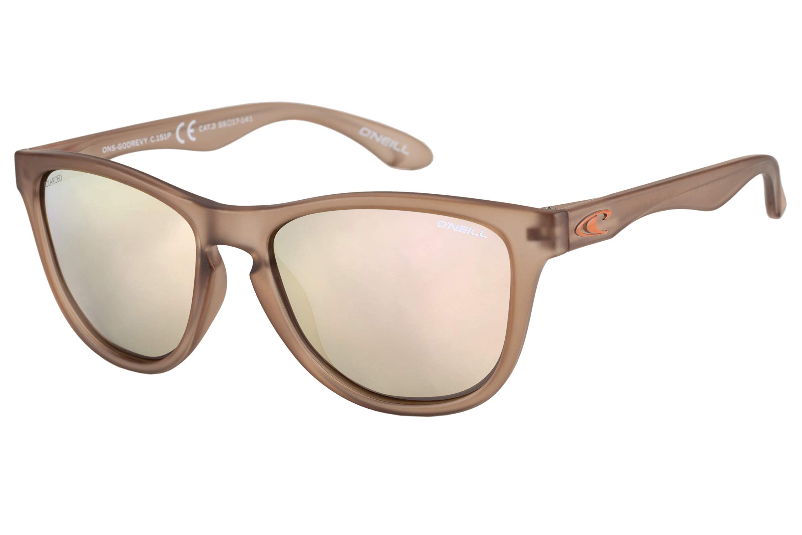 O'Neill Godrevy 2.0 Polarized Sunglasses, Matte Sandy Pink