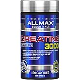 ALLMAX Nutrition - Creatine 3000, Creatine Monohydrate Capsules for Strength and Muscle Recovery, Gluten Free & Fast Absorbin