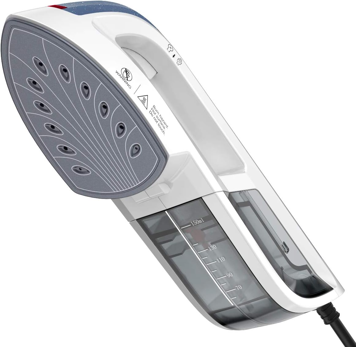 Homemaxs Travel Steam Iron, Portable Handheld Garment Steamer，2 in 1