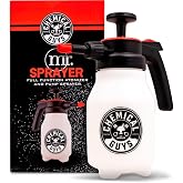 Chemical Guys, Mr. Sprayer Pressure Pump Spray Bottle, Full Function, 50 oz | Pump-pressurized bottle sprays fine mist to strong stream for car, home and garden, with less hand fatigue