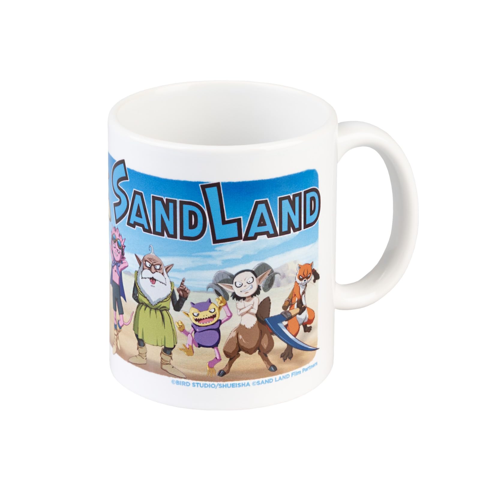 Grupo Erik Ceramic Mug - Sand Land Manga | 11.8 oz - 350 ml Coffee Mug Tea, Cool Mugs and Cups | Sand Land Gifts Under 10 Pounds, Anime Gifts