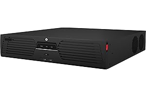 REAL HD DS-9664NI-M8 4K 64 Channel Enterprise NVR Network Video Recorder up to 32MP, Dual 4K HDMI, Dual VGA and Single CVBS Output, Hard Drive Not Included