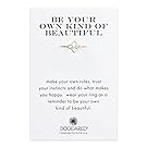 Dogeared Be Your Own Kind of Beautiful Clover Ring, Sterling Silver