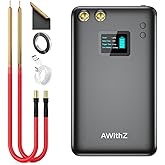 Battery Spot Welder, AWithZ 1.5" LCD Screen Spot Welder 7500mAh Upgraded Rechargeable Battery, 99 Gears Portable Mini Spot We