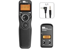 Shutter Release Remote for Olympus, Pixel TW-283 UC1 Wireless Timer Remote Control Remote Shutter for Olympus Cameras, Replac