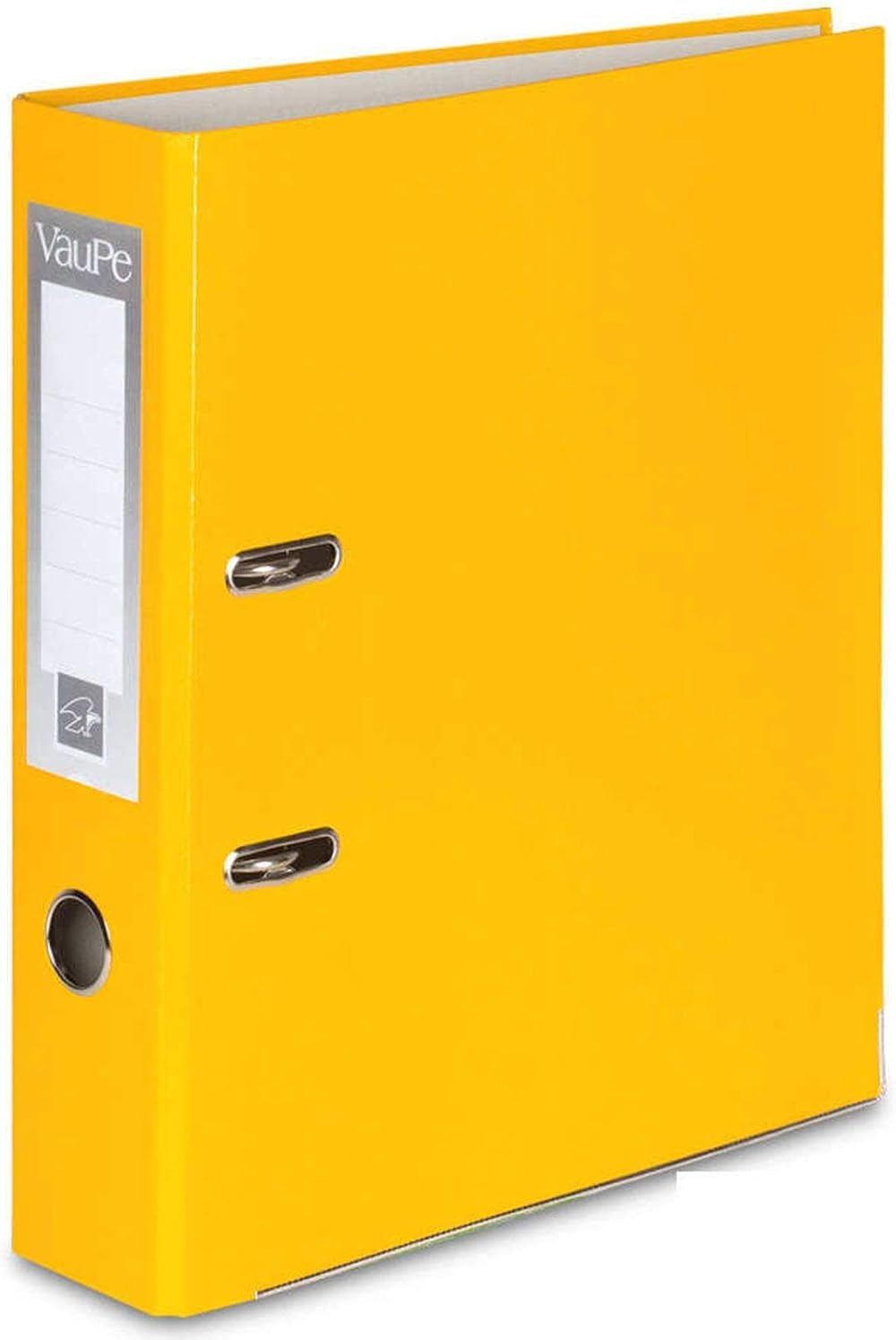 Office Centre 5 Yellow A4 75mm Lever Arch File Metal Edge Folders