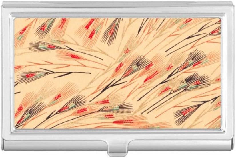 Amazon Com Pattern Japanese Nature Graffiti Business Card Holder Case Pocket Box Wallet Office Products