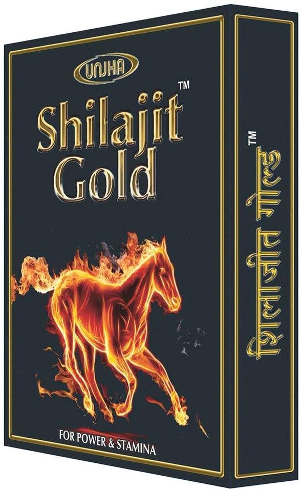 Unjha Shilajit Gold -10 Capsules (Pack of 1)
