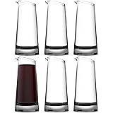 Set of 6 (6oz) Mini Carafe Mini Individual Wine Carafe Single Serving Glass Wine Carafes Set Glass Mini Carafe Decanters Smal