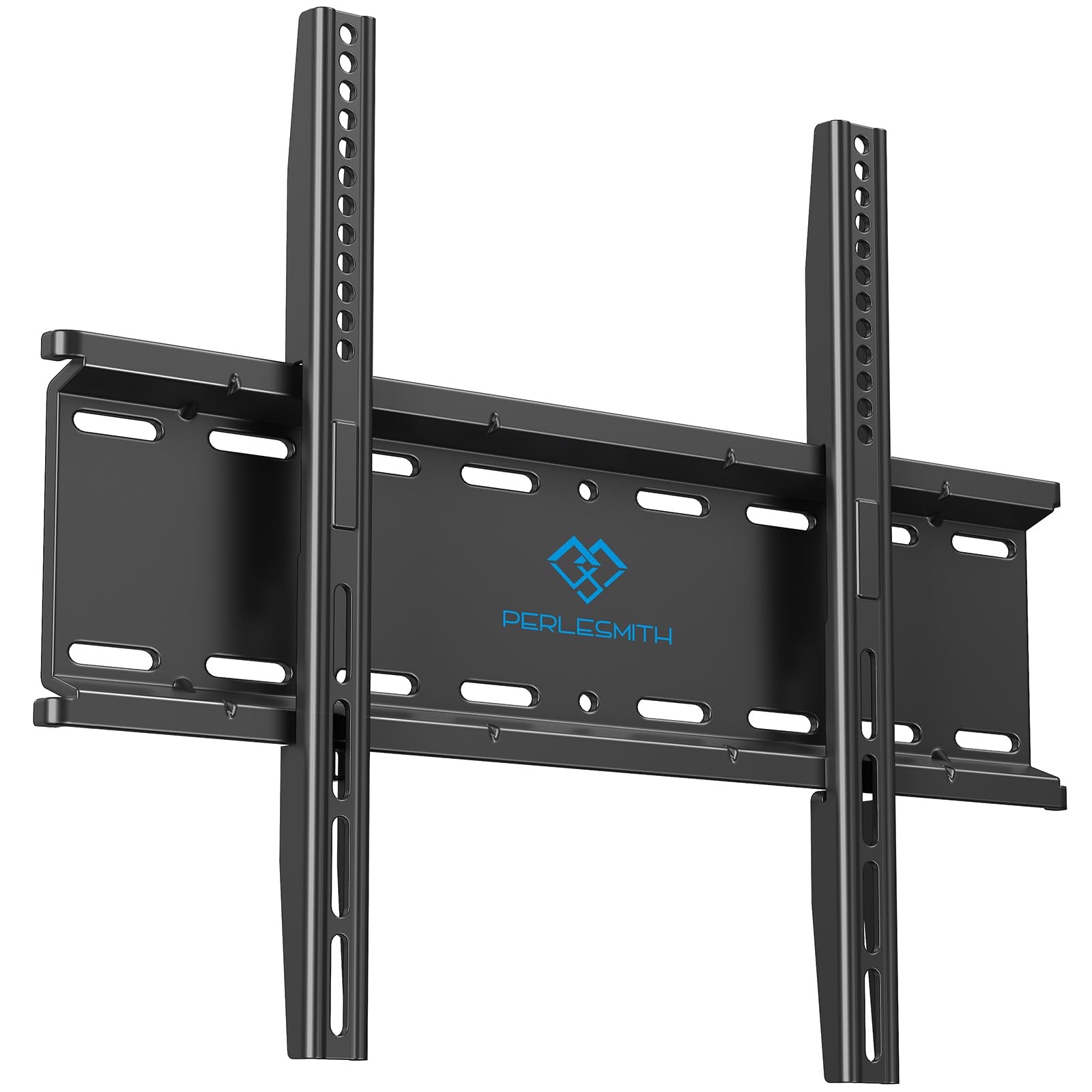 PERLESMITH TV Wall Bracket for 26-60 inch Flat&Curved TV or Monitor up to 52 KG, Sturdy TV Bracket with Max VESA 400X400 mm