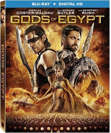 Amazon Com Gods Of Egypt Bluray Digital Hd Blu Ray Nikolaj Coster Waldau Brenton Thwaites Chadwick Boseman Elodie Yung Courtney Eaton Gerard Butler Geoffrey Rush Alex Proyas Movies Tv