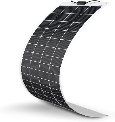 Renogy 200W 12V Flexible Monocrystalline Solar Panel Motorhome Caravan Boat Roof