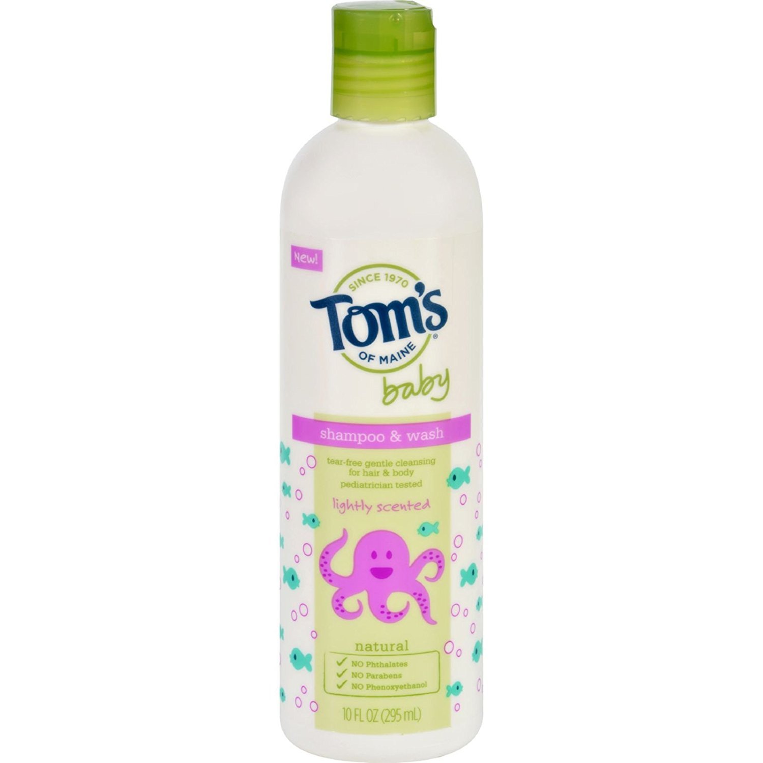 toms baby shampoo and wash