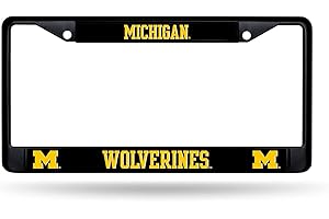 Rico Industries NCAA Tide Primary Black License Plate Frame