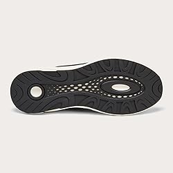 Oakley Men's Dry Sole Sneaker, Black/White, 12
