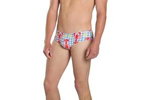 Sporti Men's Swim Briefs - Swimsuit Training Bathing Suit for Swimmers - Men's Athletic Swimwear Briefs for Lap Swimming