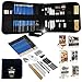 NUDGE Da Vinci 33 Piece Sketch & Drawing Pencils Studio - Includes Graphite & Charcoal Pencils, Sticks and Tools