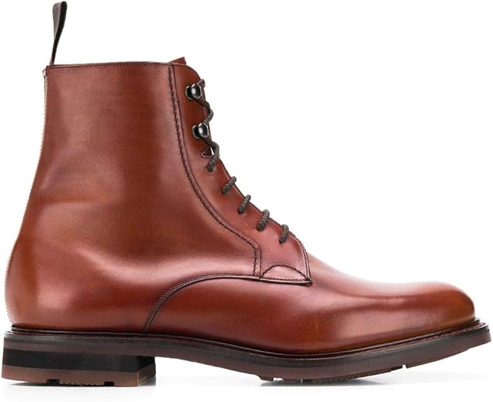 Amazon チャーチ ラグジュアリーファッション メンズ Etc1009afwf0aev ブラウン 革 ショートブーツ 秋冬19 Church S チャーチ シューズ バッグ