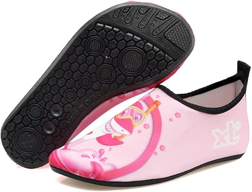 Amazon Micods マリンシューズ 子供用ウォーターシューズ キッズ男の子 女の子水陸両用速乾アクアシューズ 子ども 軽量 キッズ用 海水浴靴 通気性いい 滑り止め Blsx Qfsy 32 33 キッズ ベビー