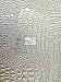 VINYL FAUX FAKE LEATHER PLEATHER EMBOSSED SHINY AMAZON CROCODILE FABRIC - Silver - 54
