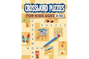 Crossword Puzzles for Kids Ages 8-10: A crosswords activity book for kids 8-10 with fun and educational themes