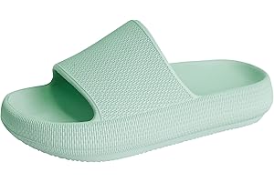 WYSBAOSHU Kids Cloud Slides Girls Boys Slip On Slide Sandals Comfort Non-Slip Thick Sole Slippers Summer Shower Shoes Pool Beach Water Shoes