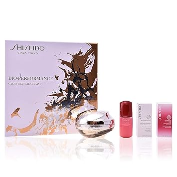 Shiseido Bio-Performance Set mit Glow Revival Cream 4-teilig