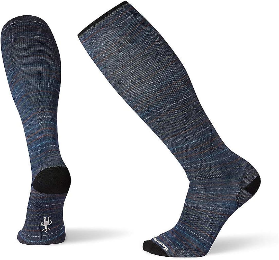 Men’s Cruisin’ Along Print Merino Smartwool Compression OvertheCalf