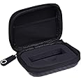 CamKix Protective Travel/Storage Case Compatible with Ledger Nano S Bitcoin/Cryptocurrency Wallet - Durable Nylon Hardshell Case with Mesh Pocket (for USB Cable) and Carabiner - High Grade Zipper
