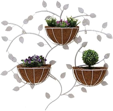 GWDJ Hängende Wand Blumenhalter Blumentopf Blumentopf