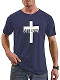 iudam Men's Short Sleeve Crewneck Graphic Tee