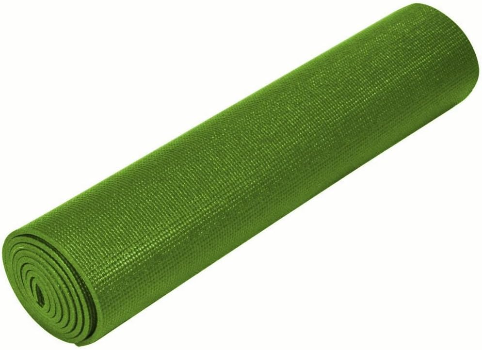 EverythingYoga Deluxe 1/4-Inch High Density Open-Cell Non Slip Ultra Thick Yoga Mat - Latex and Phthalates Free