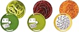 Joseph Joseph Spiro Hand Held Spiralizer Green With Blades view 5