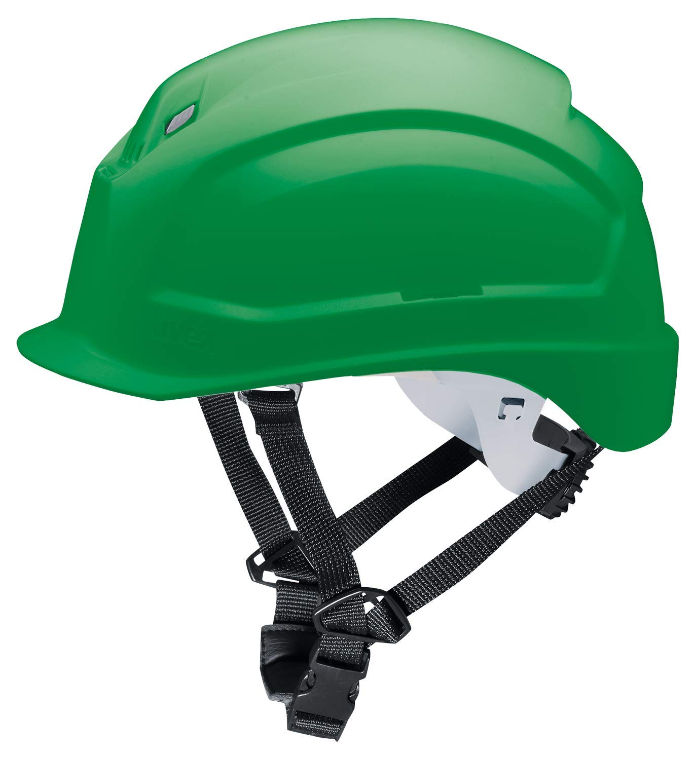 Uvex Pheos S-KR Safety Helmet - Construction Helmet with 4-Point Chin Strap and Ventilation Holes