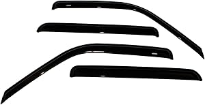 Auto Ventshade AVS 94095 Original Ventvisor Side Window Deflector Dark Smoke, 4-Piece Set for 92-00 Chevrolet & GMC C/K1500-C/K3500 Crew Cab, 95-00 Tahoe & Yukon, 99-00 Escalade & Yukon Denali