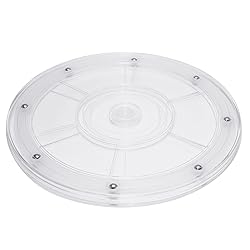 Murtenze 2Pcs 8 Inch Acrylic Turntable
