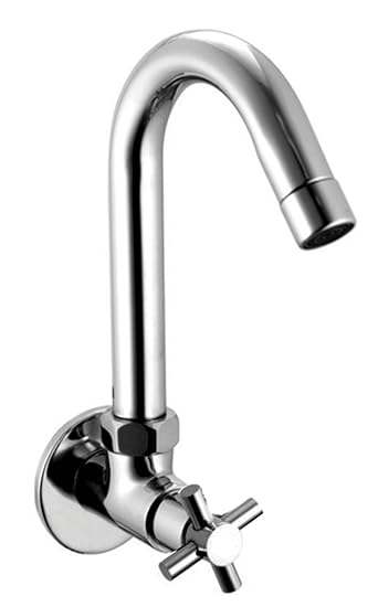Drizzle Sink Cock Corsa Brass Chrome Plated Kitchen Sink Tap 360