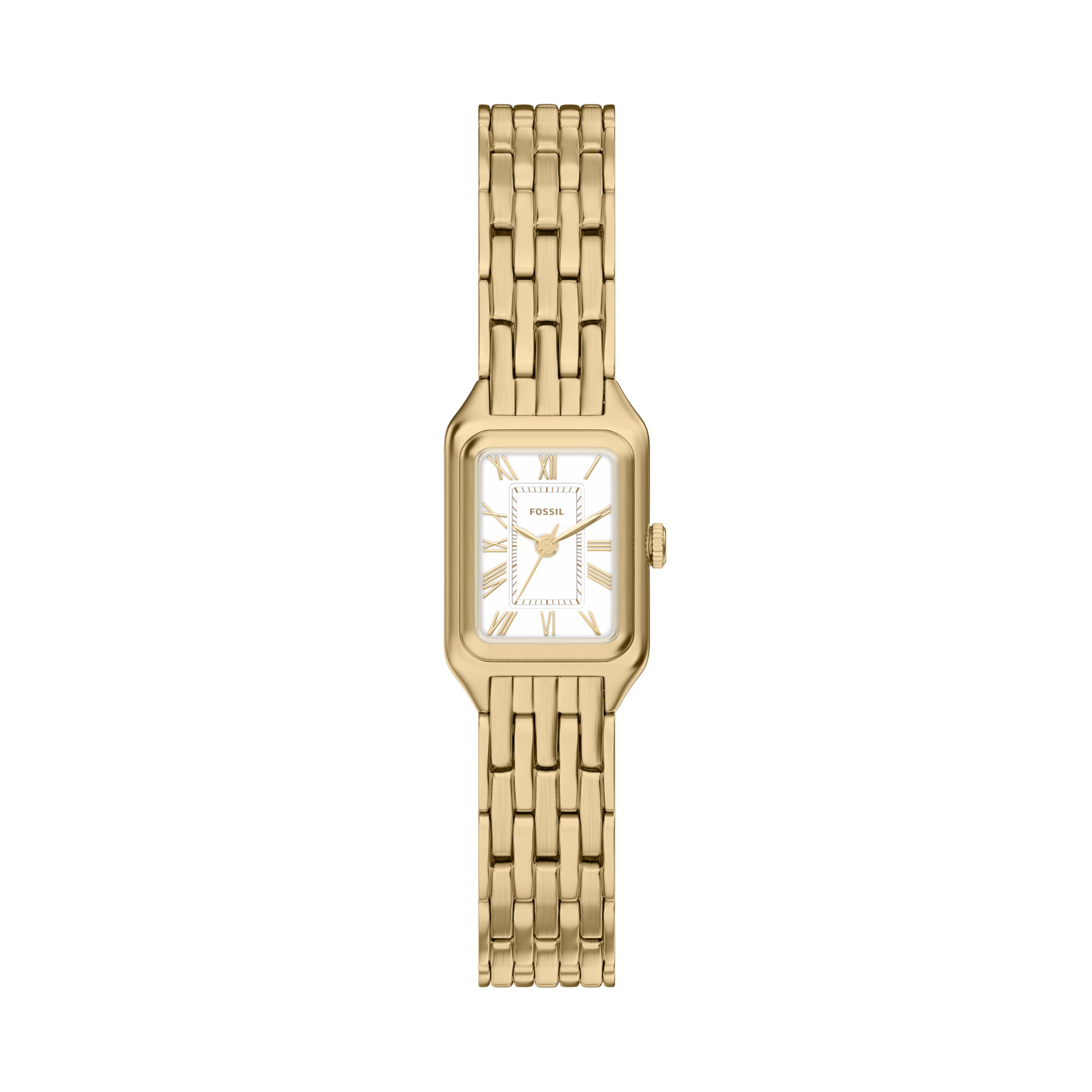 Fossil Women's Raquel Mini Three-Hand Gold-Tone Stainless Steel Watch (Model: ES5467) Image
