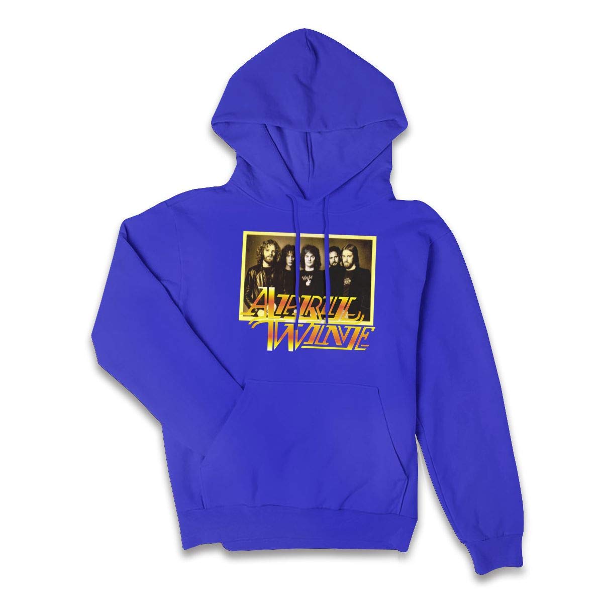 Erman S Color Name Athletic April Wine 1 Pullover Hooded Shirts With Pocket L