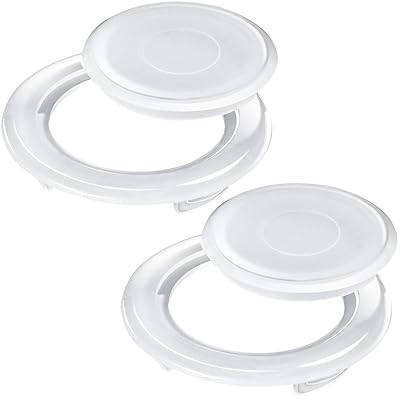 Buy 2 Sets 2 Inch Patio Table Umbrella Hole Ring And Cap Set Standard Size Umbrella Thicker Hole Ring Plug And Cap Set Table Umbrella Hole Ring Cover Set Translucent Online In