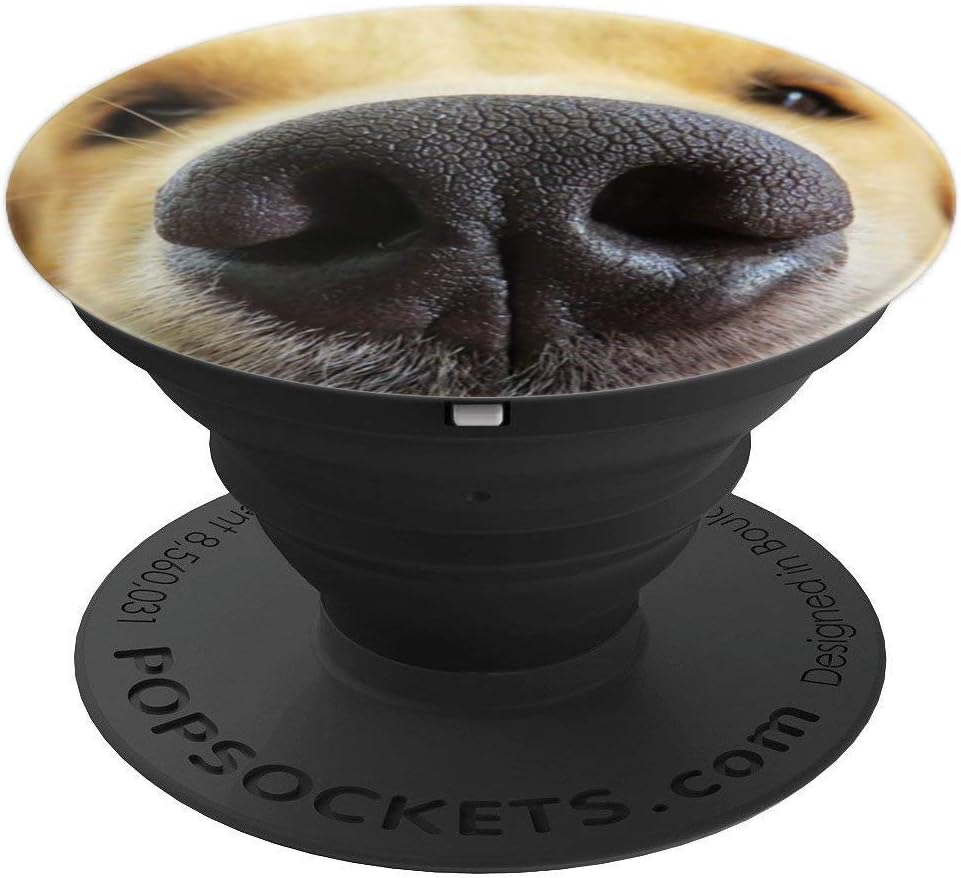 Dog Nose PopSockets PopGrip: Swappable Grip for Phones & Tablets